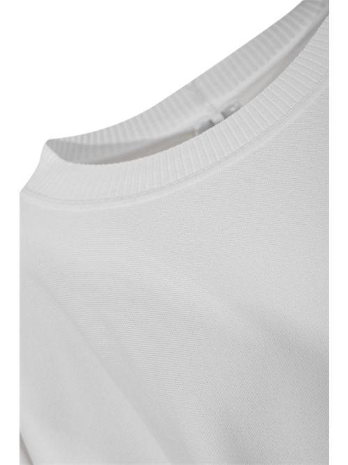 Cappa Lila in maglia di viscosa Bianco Liviana Conti | F6SA14A01-0